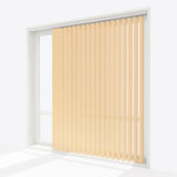 Colori Autumn Blonde Vertical Blinds Replacement Slats - Zen Shades