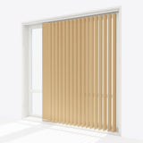 Colori Beige Vertical Blinds - Zen Shades