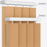 Colori Clay Vertical Blinds - Zen Shades