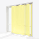 Colori Elfin Yellow Vertical Blinds - Zen Shades