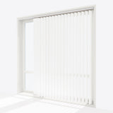 Colori Signal White Vertical Blinds Replacement Slats - Zen Shades