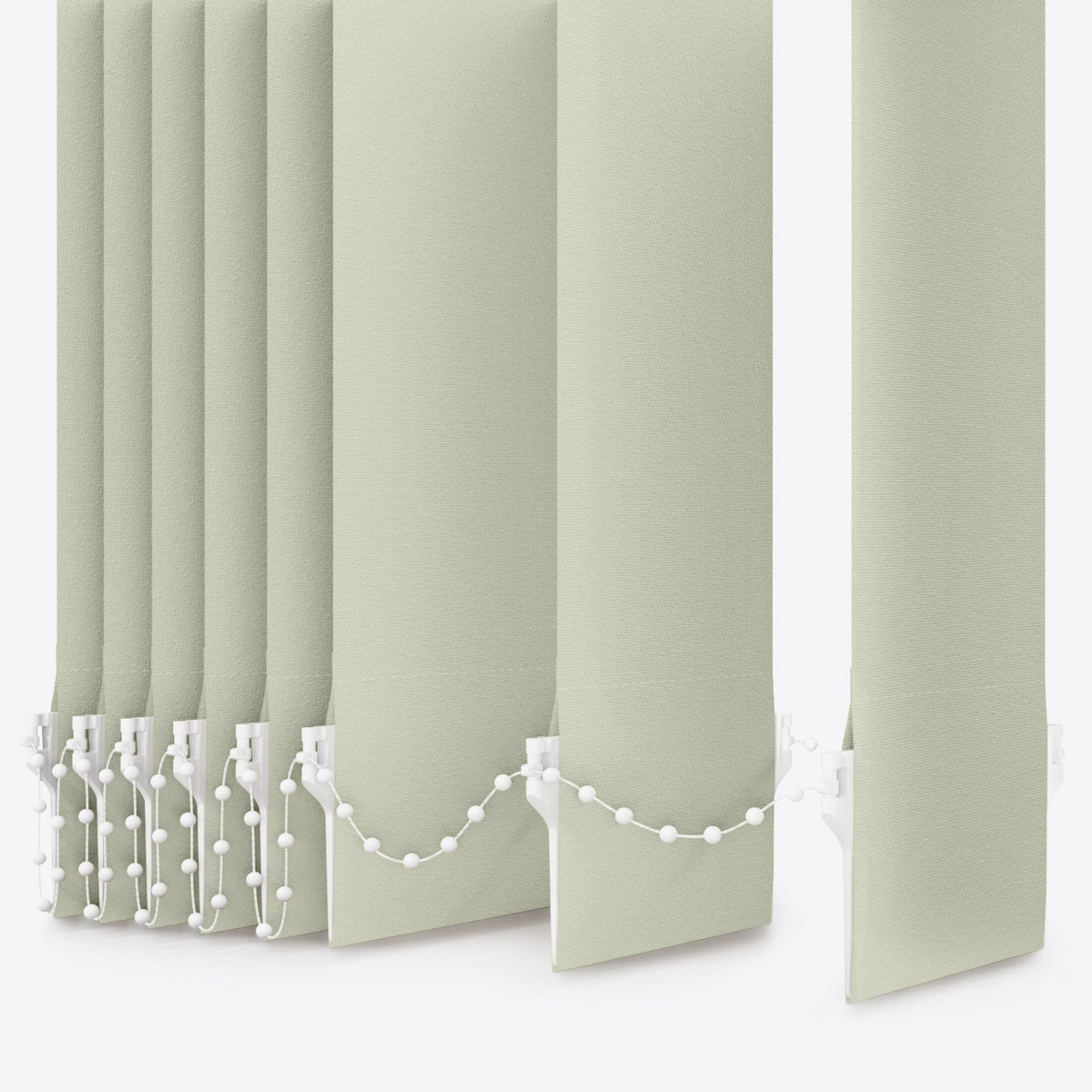 Colori Spring Grey Vertical Blinds - Zen Shades