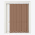 Colori Tobacco Brown Vertical Blinds - Zen Shades