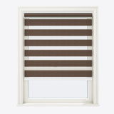 Dark Earth Blackout Day & Night Blinds - Zen Shades