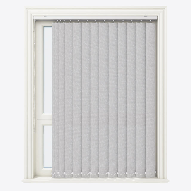 Designo Limestone Vertical Blinds - Zen Shades