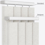 Designo Silver Birch Vertical Blinds - Zen Shades