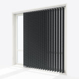 Lamele pentru jaluzele verticale Designo Charcoal