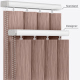 Gabi Ginger Snap Vertical Blinds - Zen Shades