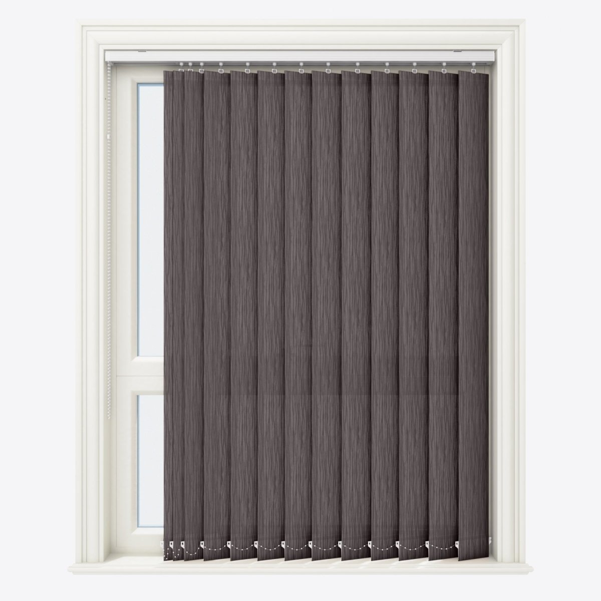 Gabi Mulch Vertical Blinds Replacement Slats - Zen Shades
