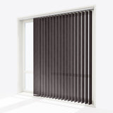 Gabi Mulch Vertical Blinds Replacement Slats - Zen Shades
