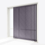 Gabi Quicksilver Vertical Blinds - Zen Shades