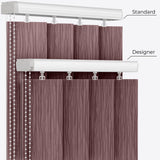 Gabi Rose Taupe Vertical Blinds - Zen Shades