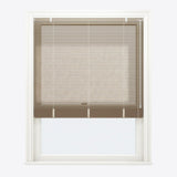 Gloss Grey Beige Venetian Blinds - Zen Shades