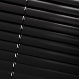 Gloss Jet Black Venetian Blinds - Zen Shades