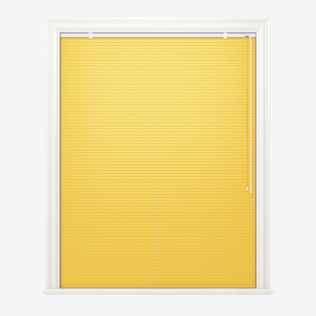 Gloss Lemon Yellow Venetian Blinds - Zen Shades