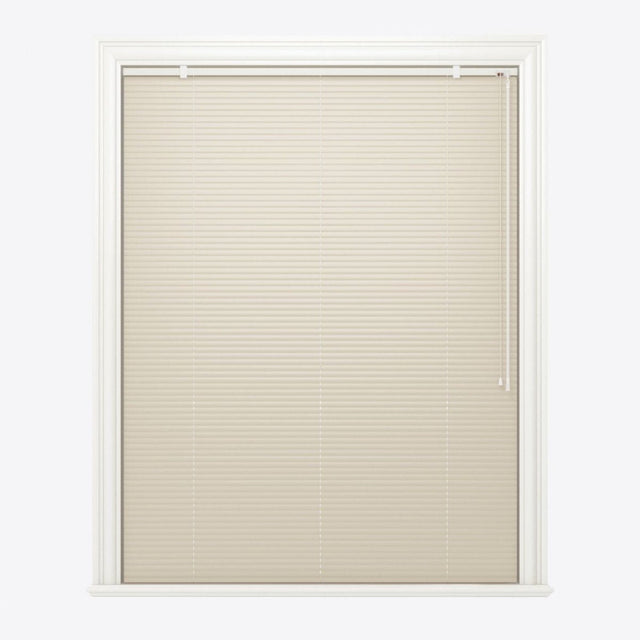 Gloss Light Beige Venetian Blinds - Zen Shades