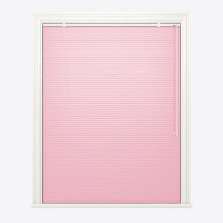 Gloss Light Pink Venetian Blinds - Zen Shades
