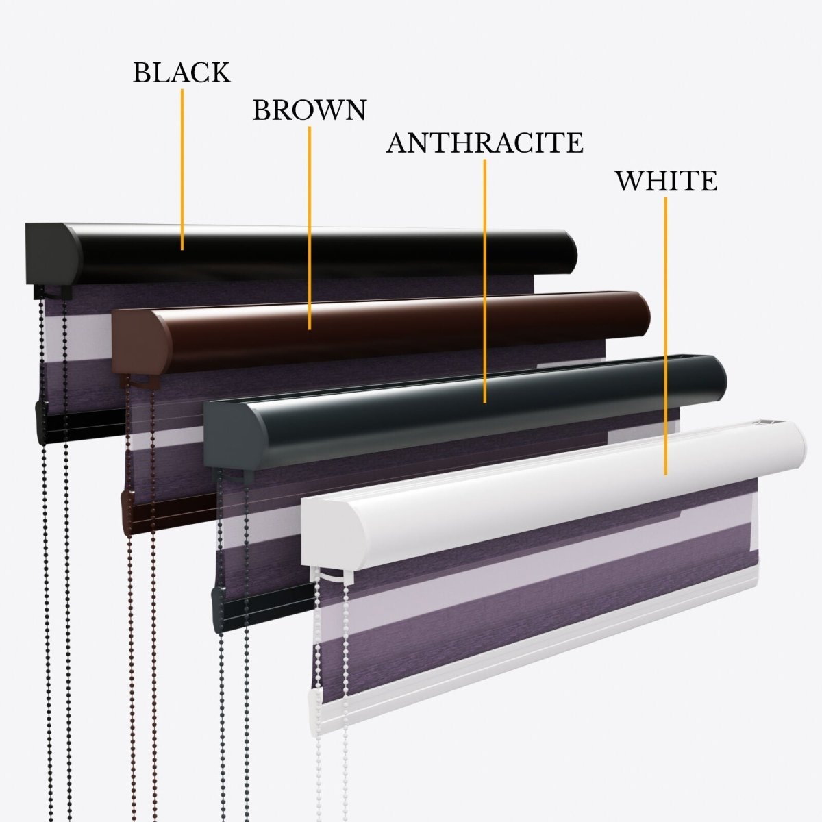 Glow Grapeade Day & Night Blinds - Zen Shades