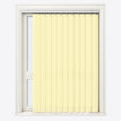 Herringbone Designer Cream Yellow Vertical Blinds - Zen Shades