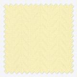 Herringbone Designer Cream Yellow Vertical Blinds Replacement Slats - Zen Shades