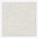 Herringbone White Sand Roman Blinds - Zen Shades