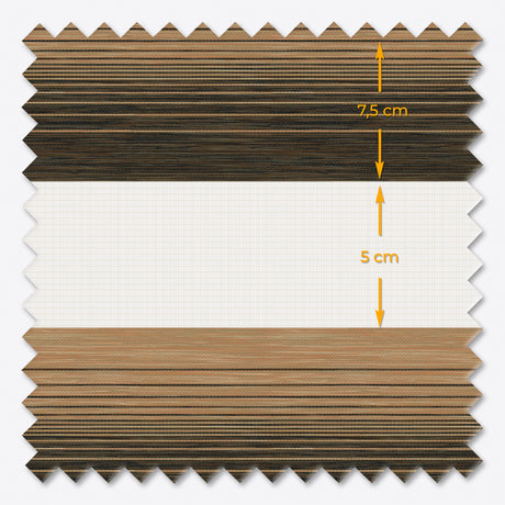 Jaluzele Impression Zi și Noapte Wood Eclipse Oak