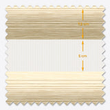 Jaluzele Impression Day & Night Wood Eclipse Timber Cream