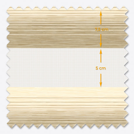Jaluzele Impression Day & Night Wood Eclipse Timber Cream