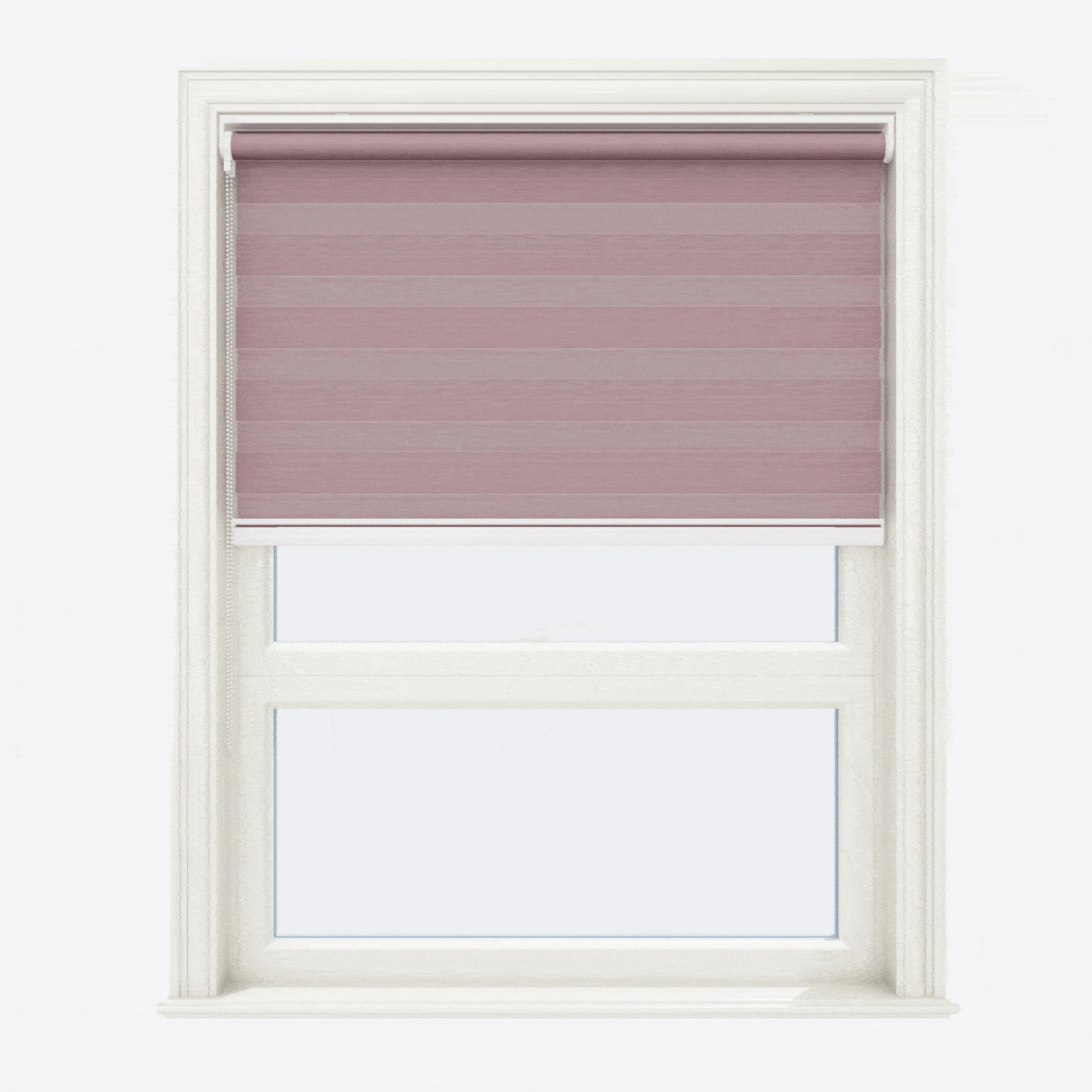 Jaluzele Impression Day & Night Wood Allure Twilight Mauve