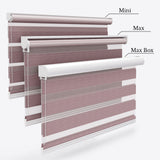 Jaluzele Impression Day & Night Wood Allure Twilight Mauve