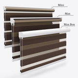 Jaluzele Impression Day & Night Wood Allure Dark Brown