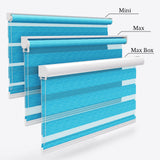Jaluzele Impresia Zi și Noapte Wood Allure Angel Blue