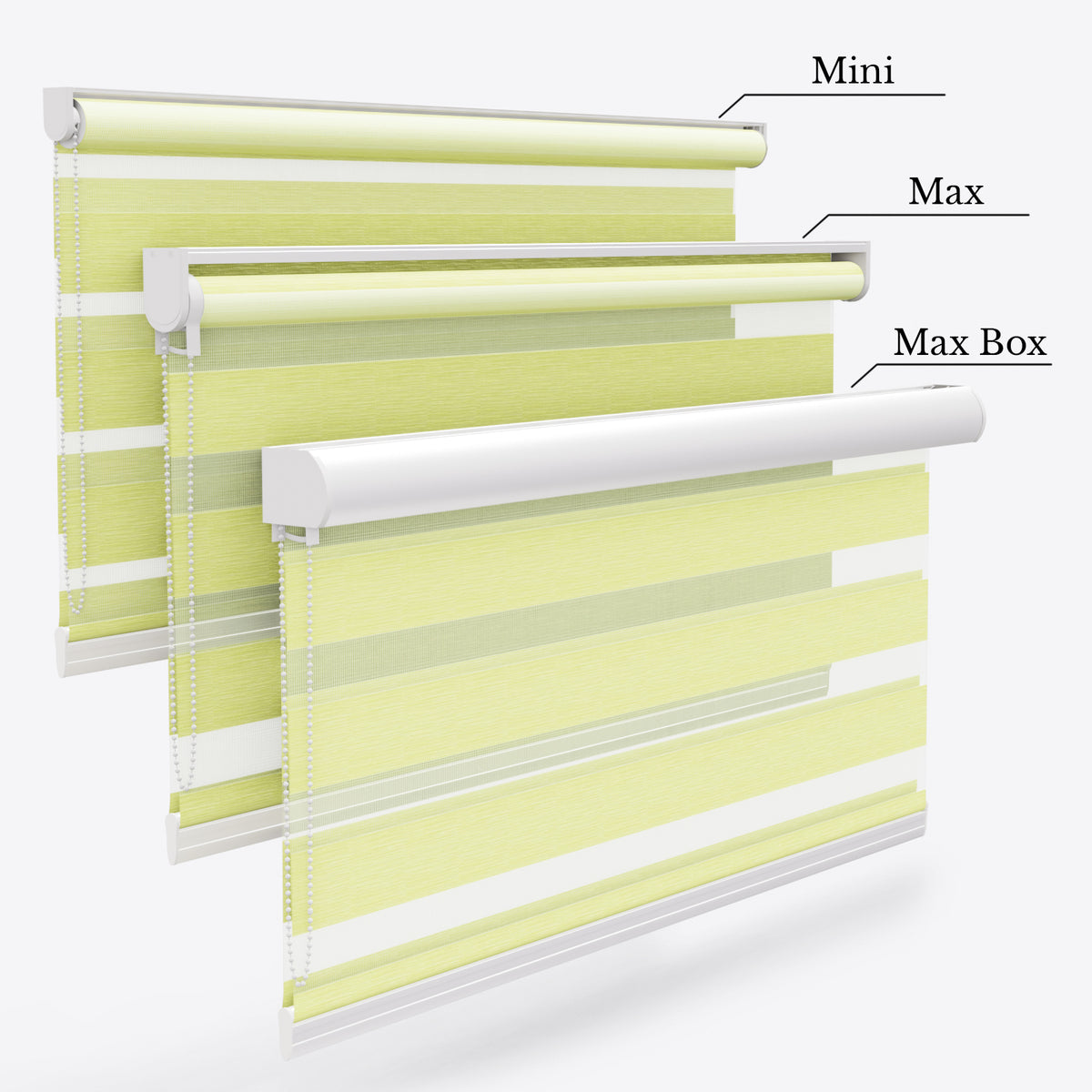 Jaluzele Impresia Zi și Noapte Wood Allure Pale Green
