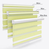 Jaluzele Impresia Zi și Noapte Wood Allure Pale Green