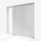 Louvolite Mineral Silver Vertical Blinds Replacement Slats - Zen Shades