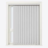 Louvolite Mineral Silver Vertical Blinds Replacement Slats - Zen Shades