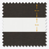 Mahogany Blackout Day & Night Blinds - Zen Shades