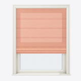 Mezzo Simply Peach Roman Blinds - Zen Shades