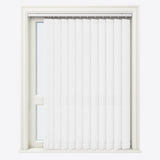 Pacific Brilliant White Vertical Blinds - Zen Shades