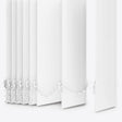 Pacific Brilliant White Vertical Blinds Replacement Slats - Zen Shades