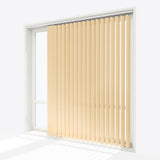Pacific Gray Sand Vertical Blinds - Zen Shades