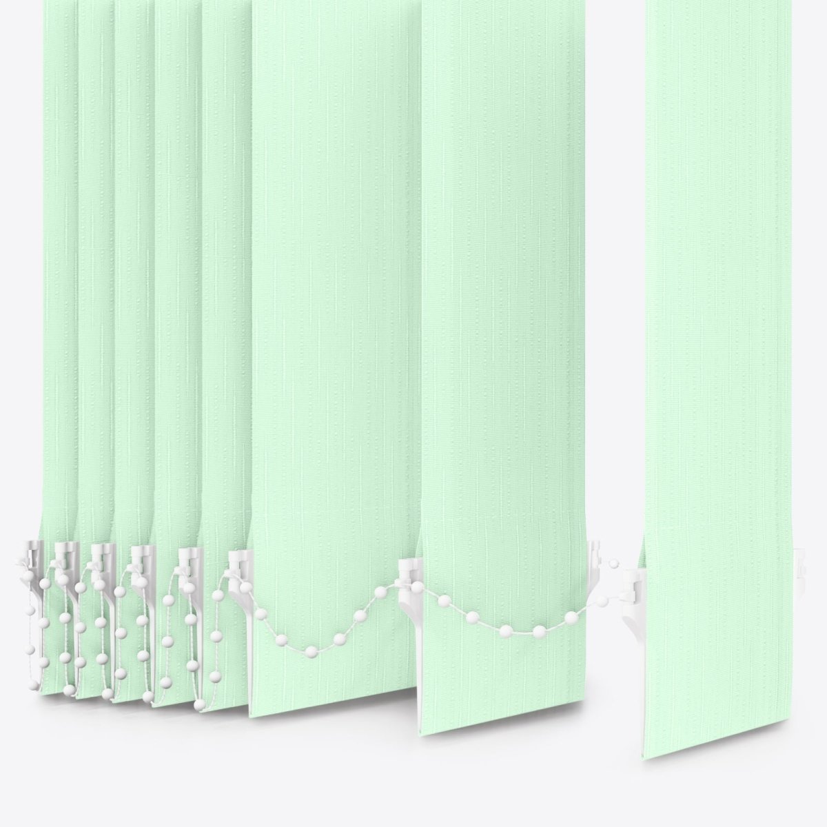 Pacific Pallid Green Vertical Blinds - Zen Shades