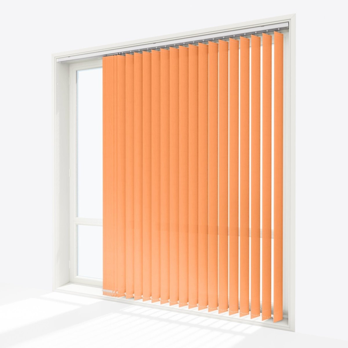 Pacific Papaya Vertical Blinds - Zen Shades