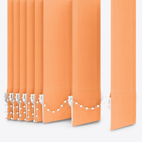 Pacific Papaya Vertical Blinds Replacement Slats - Zen Shades
