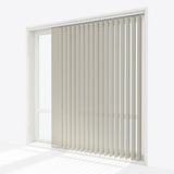 Pencil Stripe Agate Gray Vertical Blinds Replacement Slats - Zen Shades