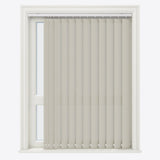 Pencil Stripe Agate Gray Vertical Blinds Replacement Slats - Zen Shades