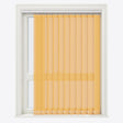 Pencil Stripe Amber Yellow Vertical Blinds - Zen Shades