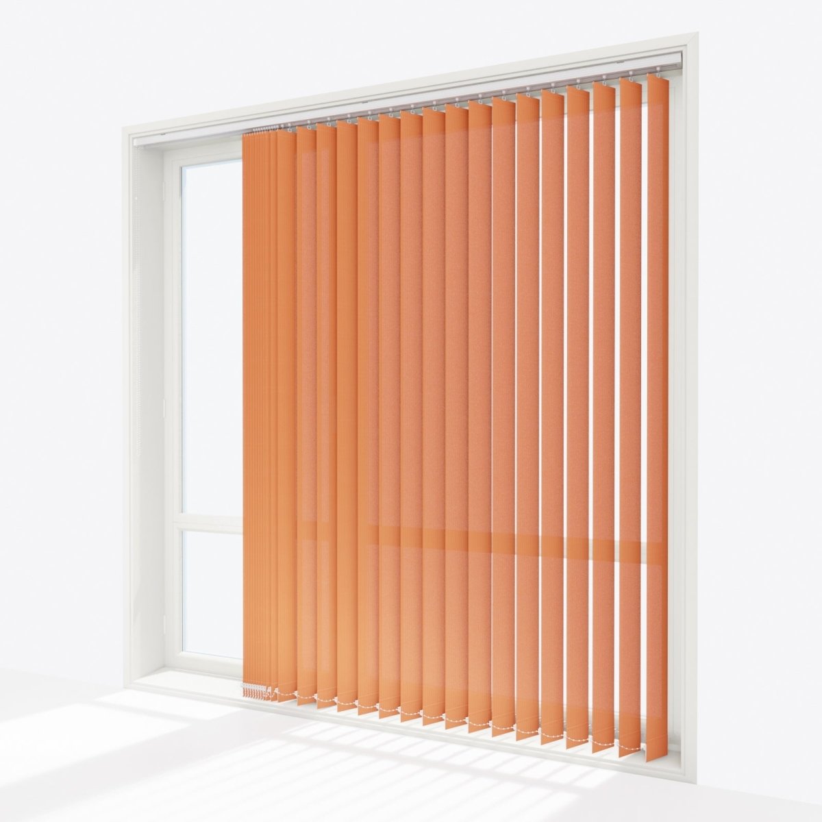 Pencil Stripe Autumn Sunset Vertical Blinds Replacement Slats - Zen Shades