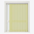 Pencil Stripe Celery Green Vertical Blinds - Zen Shades