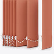 Pencil Stripe Langoustino Vertical Blinds Replacement Slats - Zen Shades